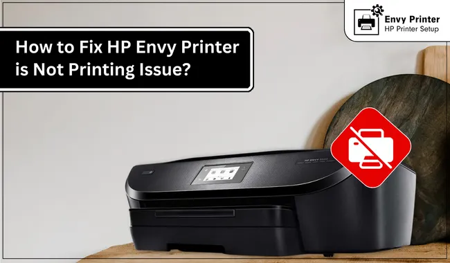 How to Fix HP Envy Printer is Not Printing Issue