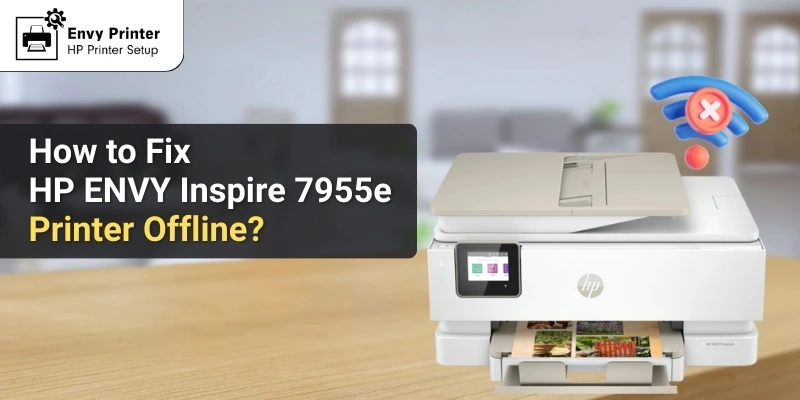 How to Fix HP ENVY Inspire 7955e Printer Offline? (Easy Steps)