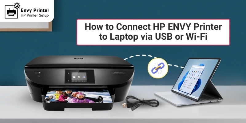 How to Connect HP ENVY Printer to Laptop via USB or Wi-Fi? (Easy Steps)